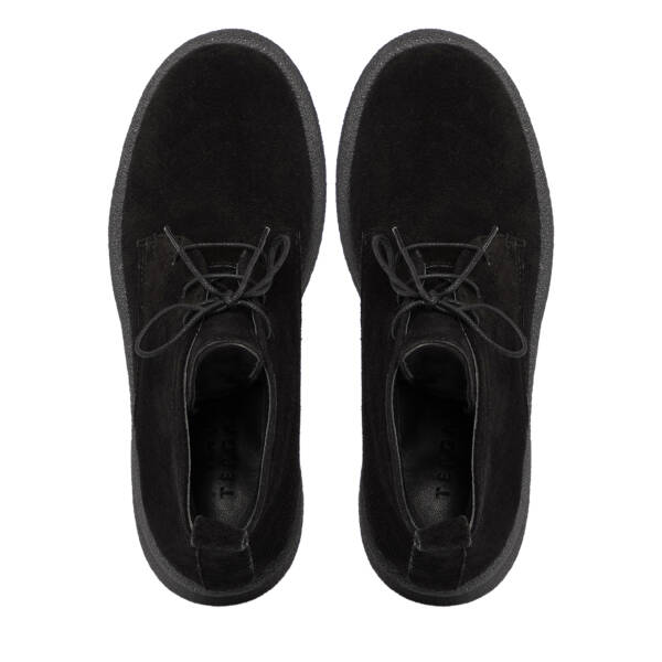 Siyah Süet Deri Kadın Bot - K25K1BT68143-A01 - 5