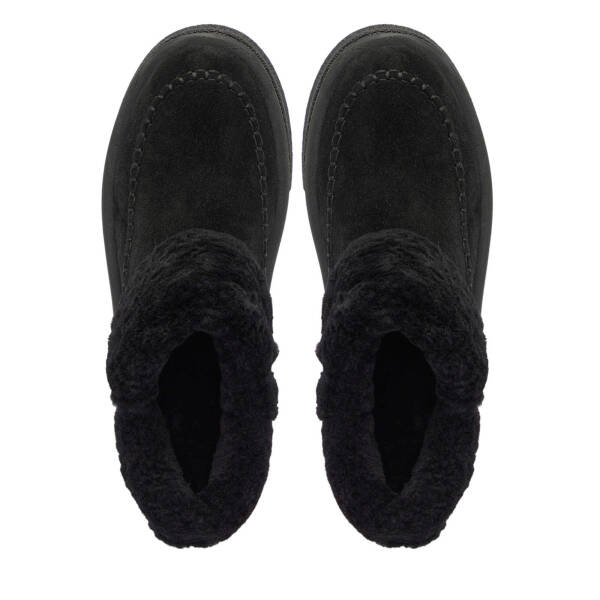 Siyah Süet Deri Kadın Bot - K25K1BT68158-A01 - 5