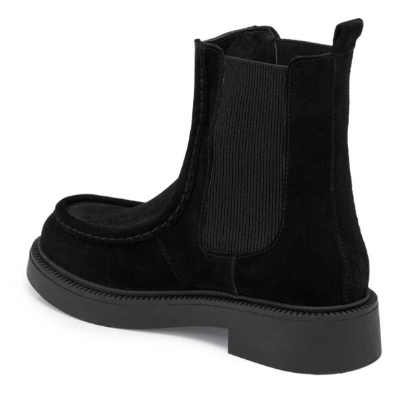 Siyah Süet Deri Kadın Bot - K25K1BT68248-A01 - 2