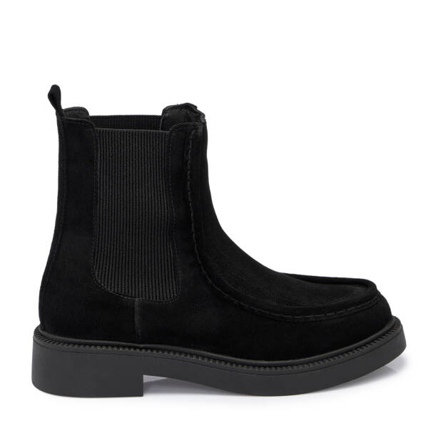 Siyah Süet Deri Kadın Bot - K25K1BT68248-A01 - 3
