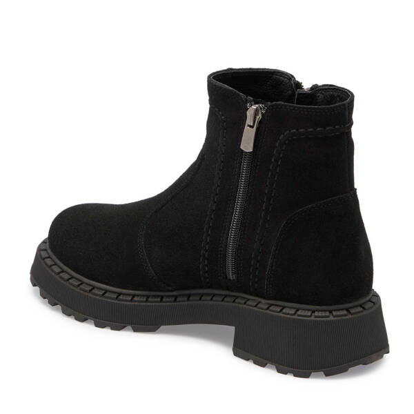 Siyah Süet Deri Kadın Casual Bot - K24K1BT67557-A01 - 2