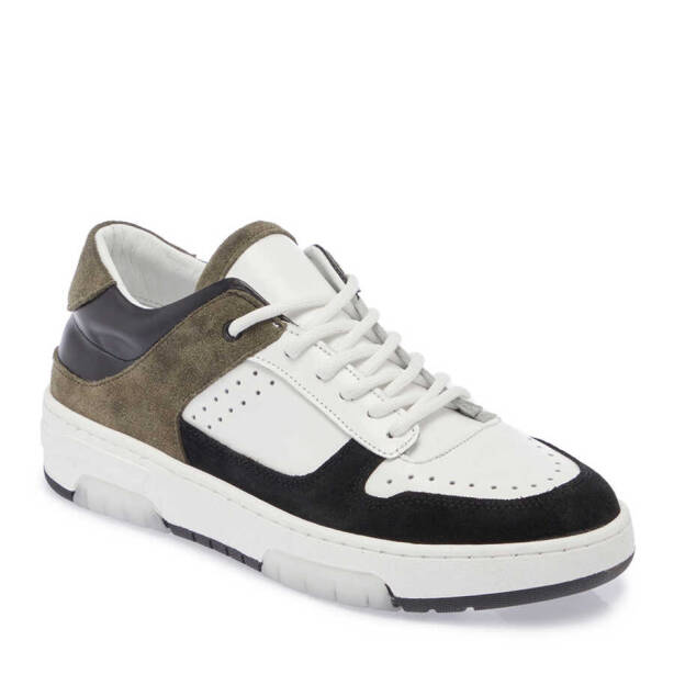 Siyah Hakiki Süet Deri Kadın Sneaker - K24I1AY67307-S2Y - 2