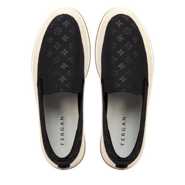 Siyah Tekstil Erkek Casual Ayakkabı - E26I1AY57590-I46 - 5