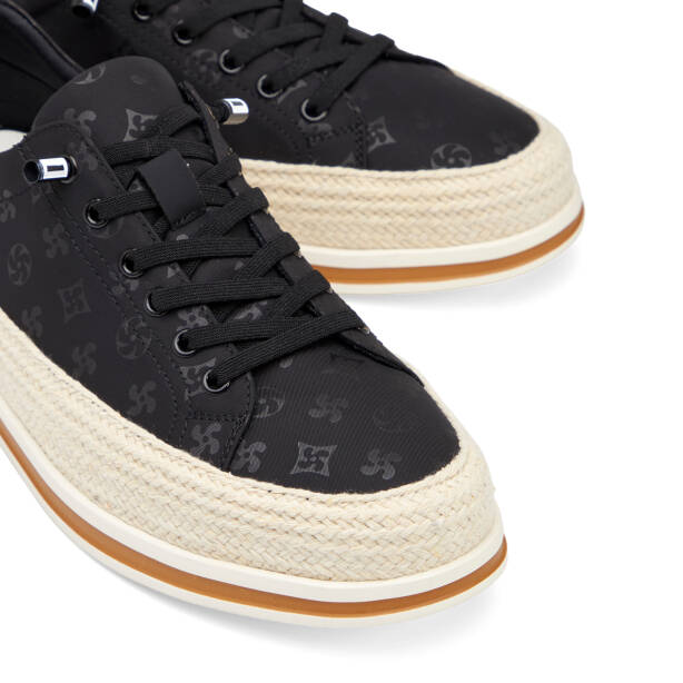 Siyah Tekstil Erkek Casual Ayakkabı - E26I1AY57591-I46 - 3