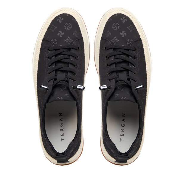 Siyah Tekstil Erkek Casual Ayakkabı - E26I1AY57591-I46 - 5