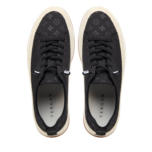 Siyah Tekstil Erkek Casual Ayakkabı - E26I1AY57591-I46 - 5