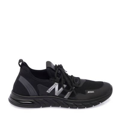  Siyah Tekstil Erkek Sneaker - E24I1AY56613-I46 - 3