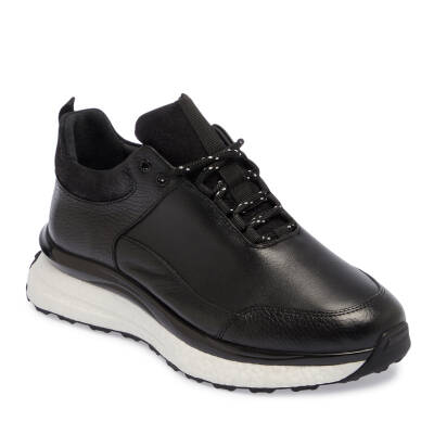 Siyah Tekstil Erkek Sneaker - E24I1AY56798-A23 