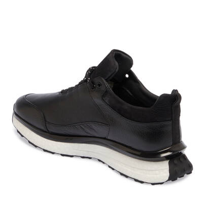 Siyah Tekstil Erkek Sneaker - E24I1AY56798-A23 - 2