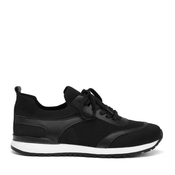 Siyah Tekstil Erkek Sneaker - E26I1AY57640-O8X - 1