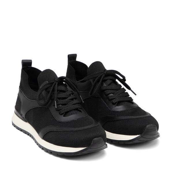 Siyah Tekstil Erkek Sneaker - E26I1AY57640-O8X - 2