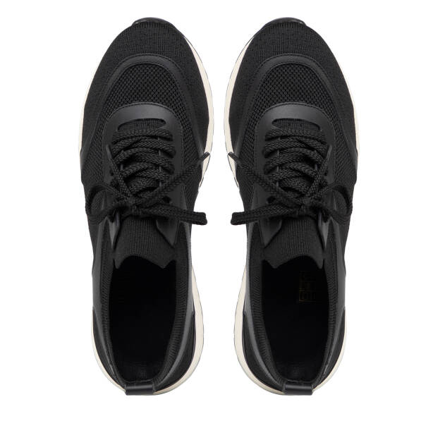 Siyah Tekstil Erkek Sneaker - E26I1AY57640-O8X - Tergan