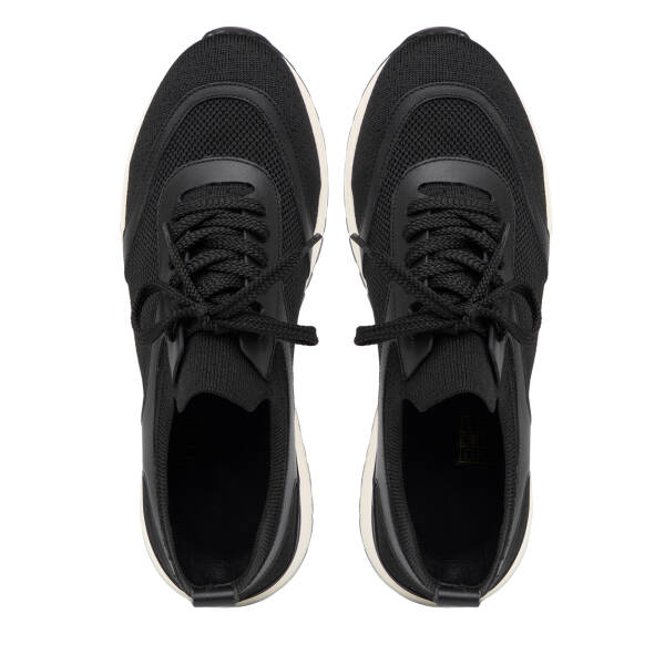 Siyah Tekstil Erkek Sneaker - E26I1AY57640-O8X - 5