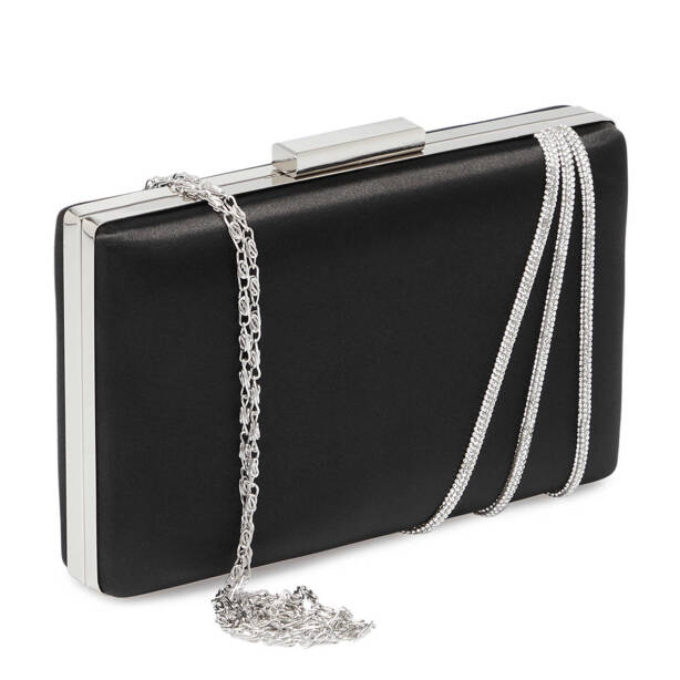 Siyah Tekstil Kadın Abiye Çanta - S25Y1AB79520-V7B - Tergan