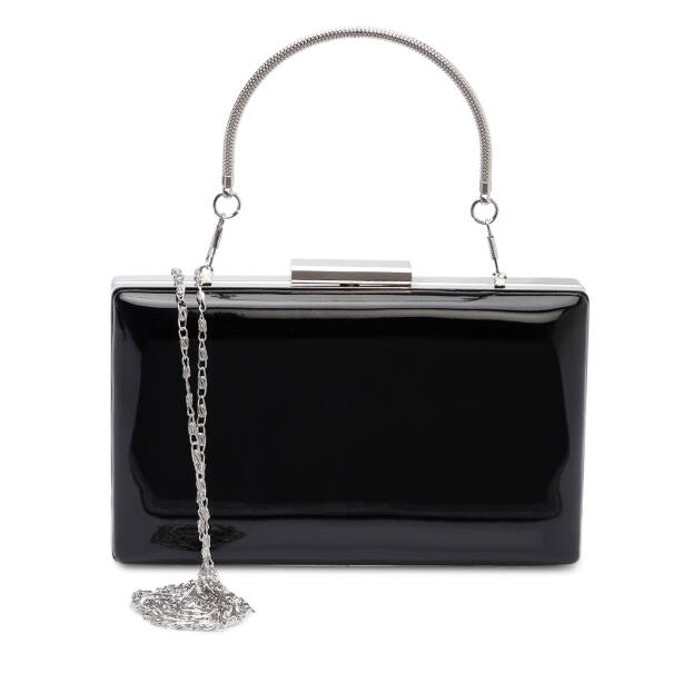 Siyah Tekstil Kadın Abiye Çanta - S26Y1AB79546-A07 - Tergan