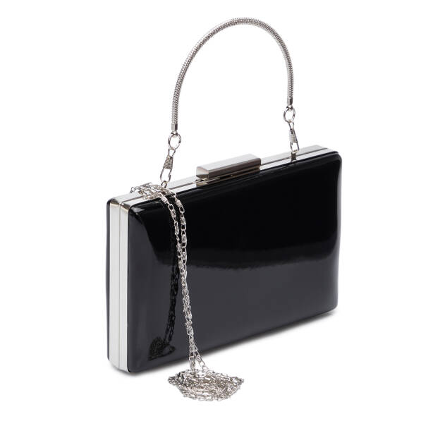 Siyah Tekstil Kadın Abiye Çanta - S26Y1AB79546-A07 - Tergan