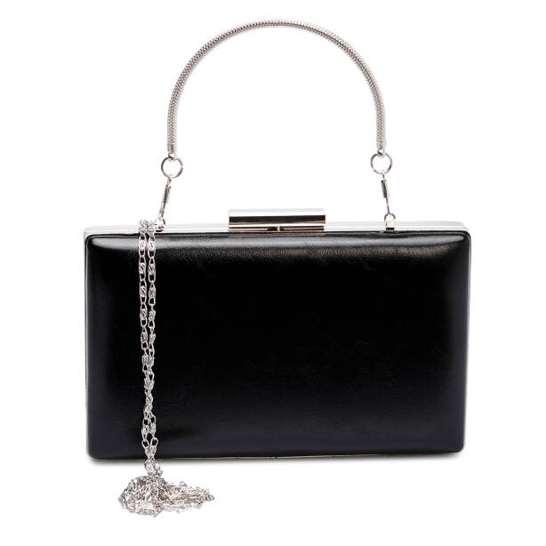 Siyah Tekstil Kadın Abiye Çanta - S26Y1AB79546-O3C - Tergan