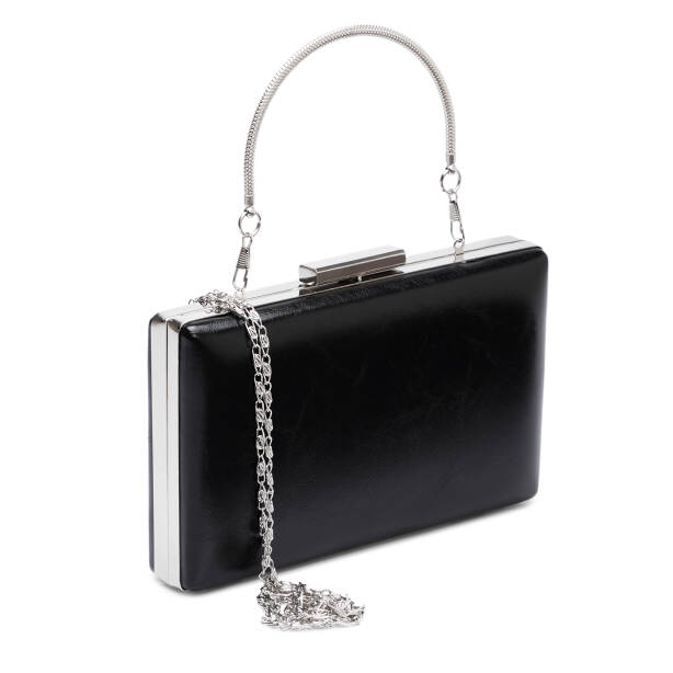 Siyah Tekstil Kadın Abiye Çanta - S26Y1AB79546-O3C - Tergan