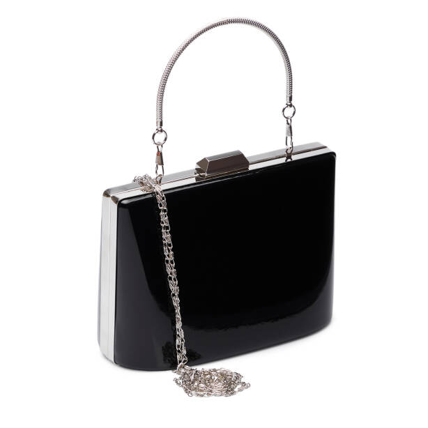 Siyah Tekstil Kadın Abiye Çanta - S26Y1AB79547-A07 - Tergan