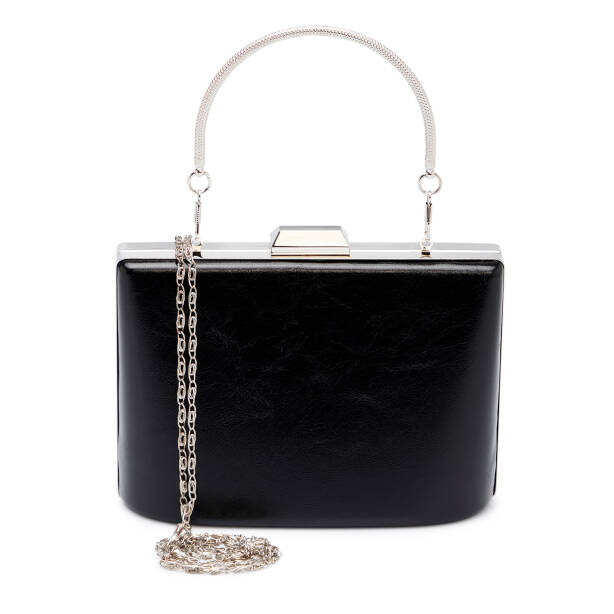 Siyah Tekstil Kadın Abiye Çanta - S26Y1AB79547-O3C - Tergan