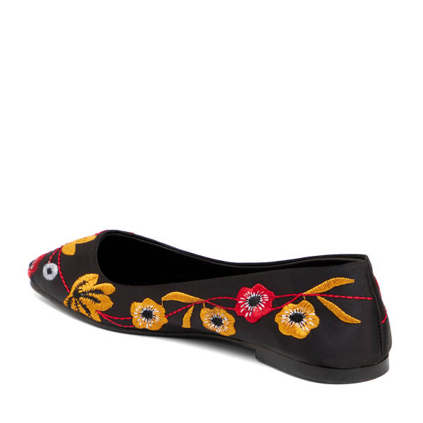 Siyah Tekstil Kadın Babet - K25I1BB68077-A10 - 3