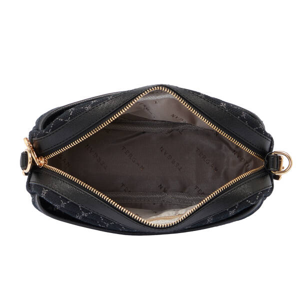 Siyah Tekstil Kadın Çapraz Askılı Çanta - S25K1TWC0711-R0P - 4