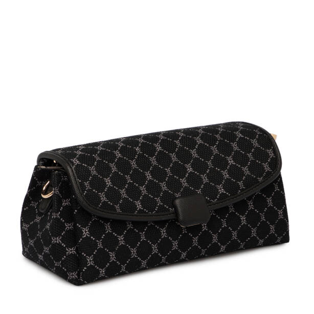 Siyah Tekstil Kadın Çapraz Askılı Çanta - S25K1TWC0718-R0P - 2