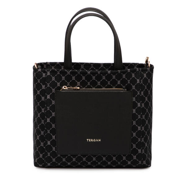 Siyah Tekstil Kadın Çapraz Askılı Çanta - S25K1TWC0719-R0P - 1