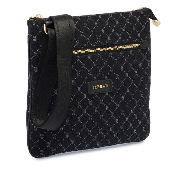 Siyah Tekstil Kadın Çapraz Askılı Çanta - S26Y1TWC0712-R0P - 2