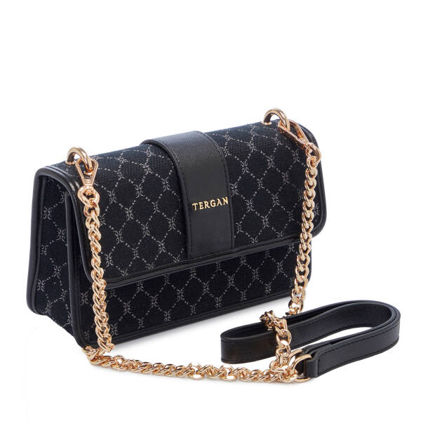 Siyah Tekstil Kadın Çapraz Askılı Çanta - S26Y1TWC0715-R0P - 2