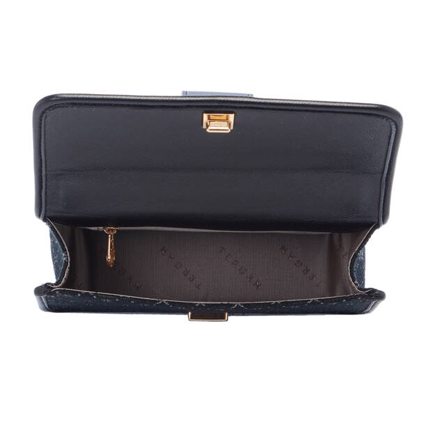 Siyah Tekstil Kadın Çapraz Askılı Çanta - S26Y1TWC0715-R0P - Tergan