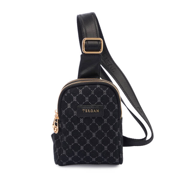 Siyah Tekstil Kadın Çapraz Askılı Çanta - S26Y1TWC0717-R0P - 1