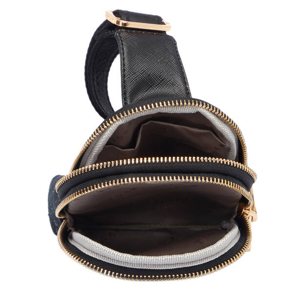 Siyah Tekstil Kadın Çapraz Askılı Çanta - S26Y1TWC0717-R0P - 4