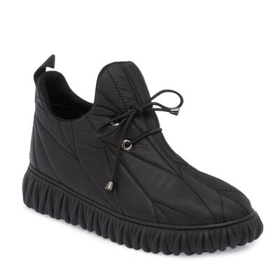 Siyah Tekstil Kadın Casual Ayakkabı - K23S1AY66919-S8Q 