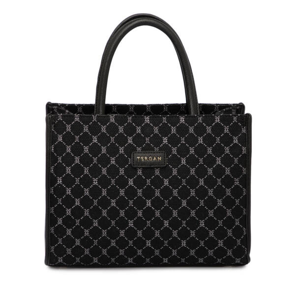Siyah Tekstil Kadın El Çantası - S25K1TWC0702-R0P - 1