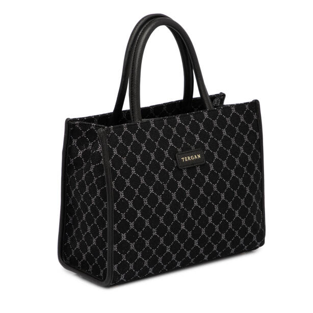 Siyah Tekstil Kadın El Çantası - S25K1TWC0702-R0P - 2