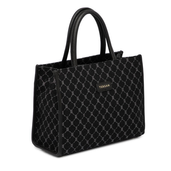 Siyah Tekstil Kadın El Çantası - S25K1TWC0702-R0P - 2