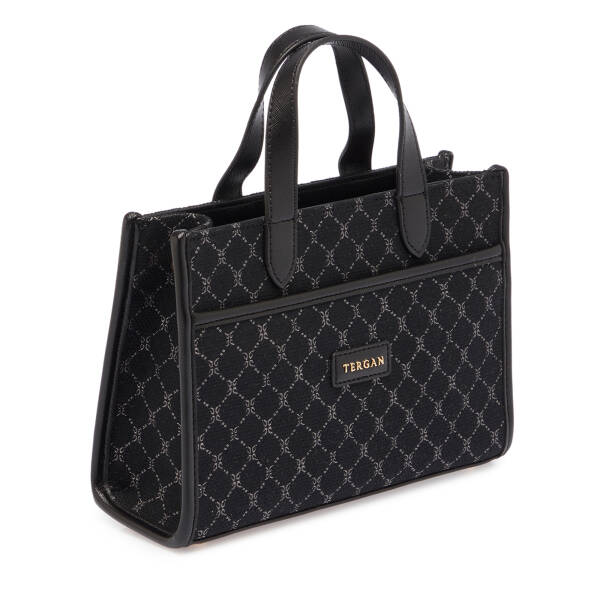 Siyah Tekstil Kadın El Çantası - S25K1TWC0703-R0P - 2