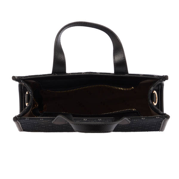 Siyah Tekstil Kadın El Çantası - S25K1TWC0703-R0P - 4