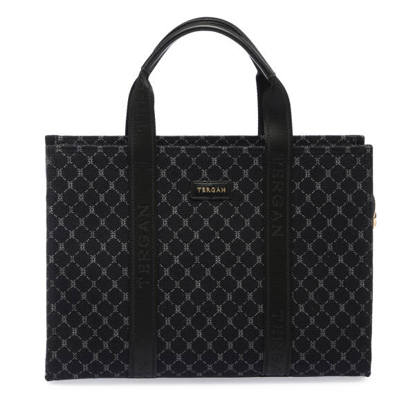 Siyah Tekstil Kadın El Çantası - S25K1TWC0709-R0P - 1