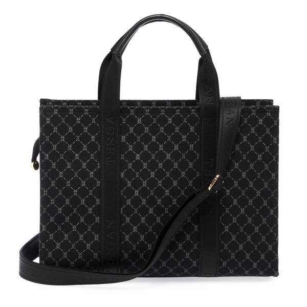 Siyah Tekstil Kadın El Çantası - S25K1TWC0709-R0P - 3