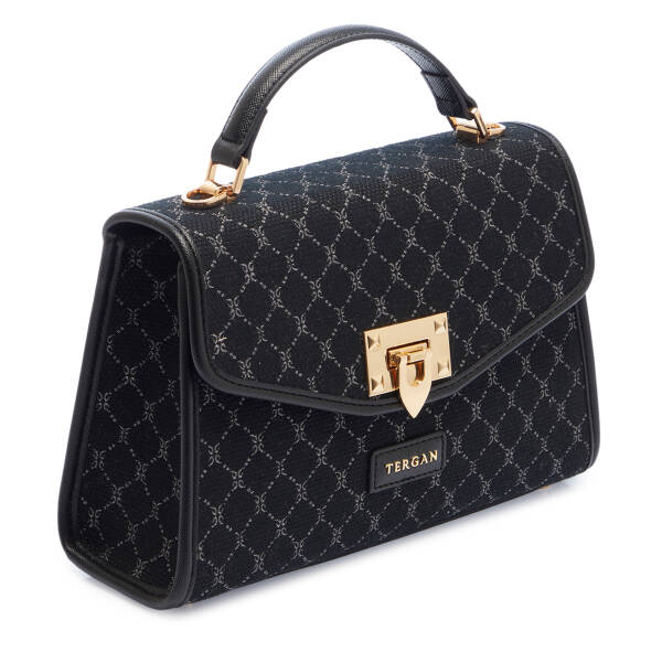 Siyah Tekstil Kadın El Çantası - S25K1TWC0714-R0P - 2