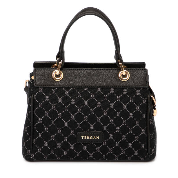 Siyah Tekstil Kadın El Çantası - S25K1TWC0720-R0P 