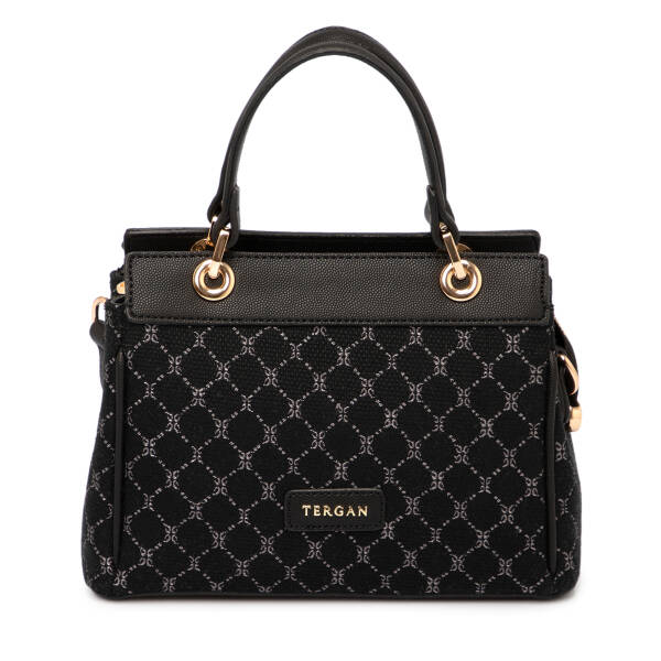 Siyah Tekstil Kadın El Çantası - S25K1TWC0720-R0P - 1