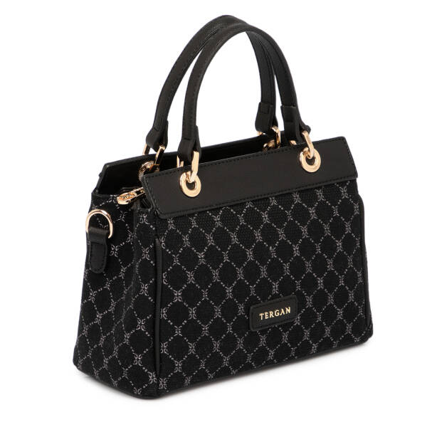 Siyah Tekstil Kadın El Çantası - S25K1TWC0720-R0P - 2