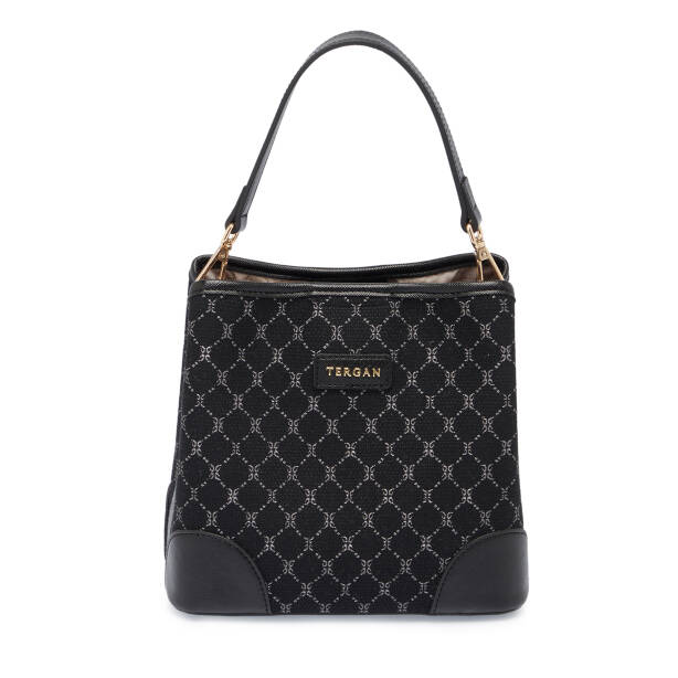 Siyah Tekstil Kadın Omuz Çantası - S25K1TWC0710-R0P 