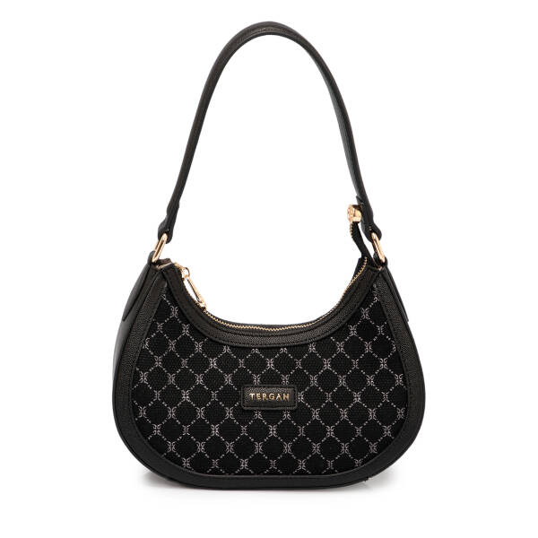Siyah Tekstil Kadın Omuz Çantası - S25K1TWC0721-R0P - 1