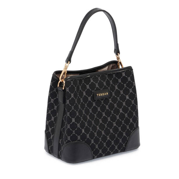 Siyah Tekstil Kadın Omuz Çantası - S25Y1TWC0710-R0P - 2