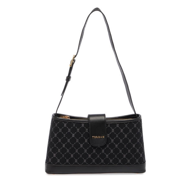 Siyah Tekstil Kadın Omuz Çantası - S26Y1TWC0704-R0P 