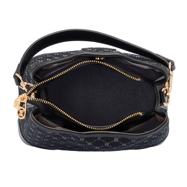 Siyah Tekstil Kadın Omuz Çantası - S26Y1TWC0710-R0P - 4